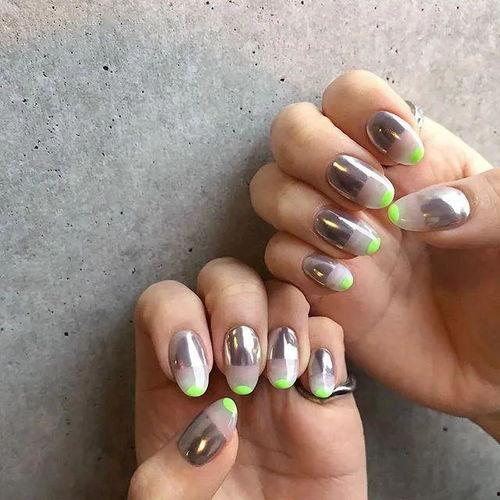 美甲假装吃瓜,假装吃瓜，指尖演绎夏日风情