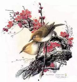 小鸡吃瓜国画,国画风中的田园诗意