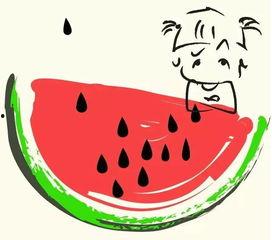 吃瓜图怎么画,从吃瓜图看现代社交现象的缩影